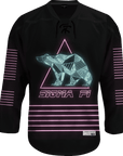 Sigma Pi - Neon Polar Bear Hockey Jersey - Kinetic Society