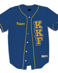 Kappa Kappa Gamma - The Block Baseball Jersey Premium Baseball Kinetic Society LLC 