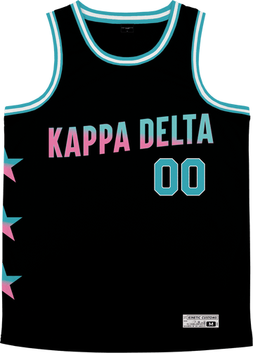 Kappa Delta - Cotton Candy Basketball Jersey Premium Basketball Kinetic Society LLC 