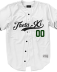 Theta Xi - Classic Ballpark Green Baseball Jersey