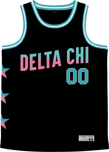 Delta Chi - Cotton Candy Basketball Jersey - Kinetic Society