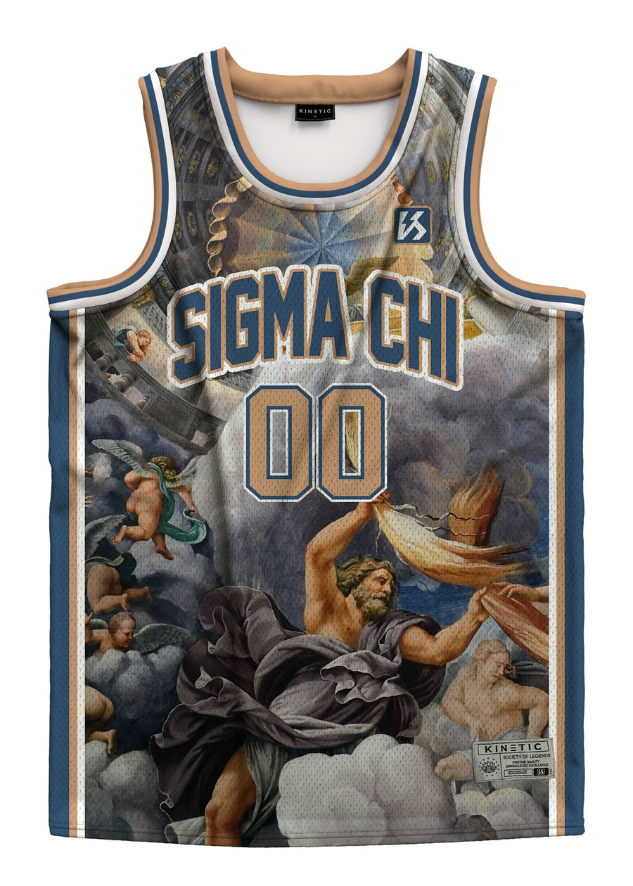 Sigma Chi - NY Basketball Jersey