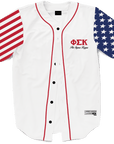 Phi Sigma Kappa - Flagship Baseball Jersey Premium Baseball Kinetic Society LLC 