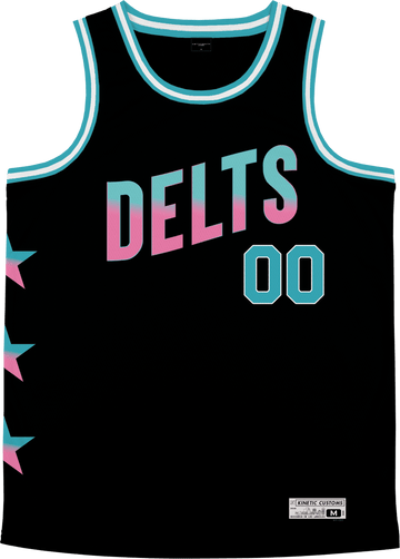 Delta Tau Delta - Cotton Candy Basketball Jersey - Kinetic Society
