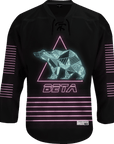 Beta Theta Pi - Neon Polar Bear Hockey Jersey - Kinetic Society