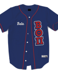 BETA THETA PI - The Block Baseball Jersey Premium Baseball Kinetic Society LLC 