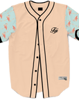 Phi Gamma Delta - Flamingo Fam Baseball Jersey Premium Baseball Kinetic Society LLC 