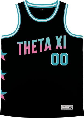 Theta Xi - Cotton Candy Basketball Jersey - Kinetic Society