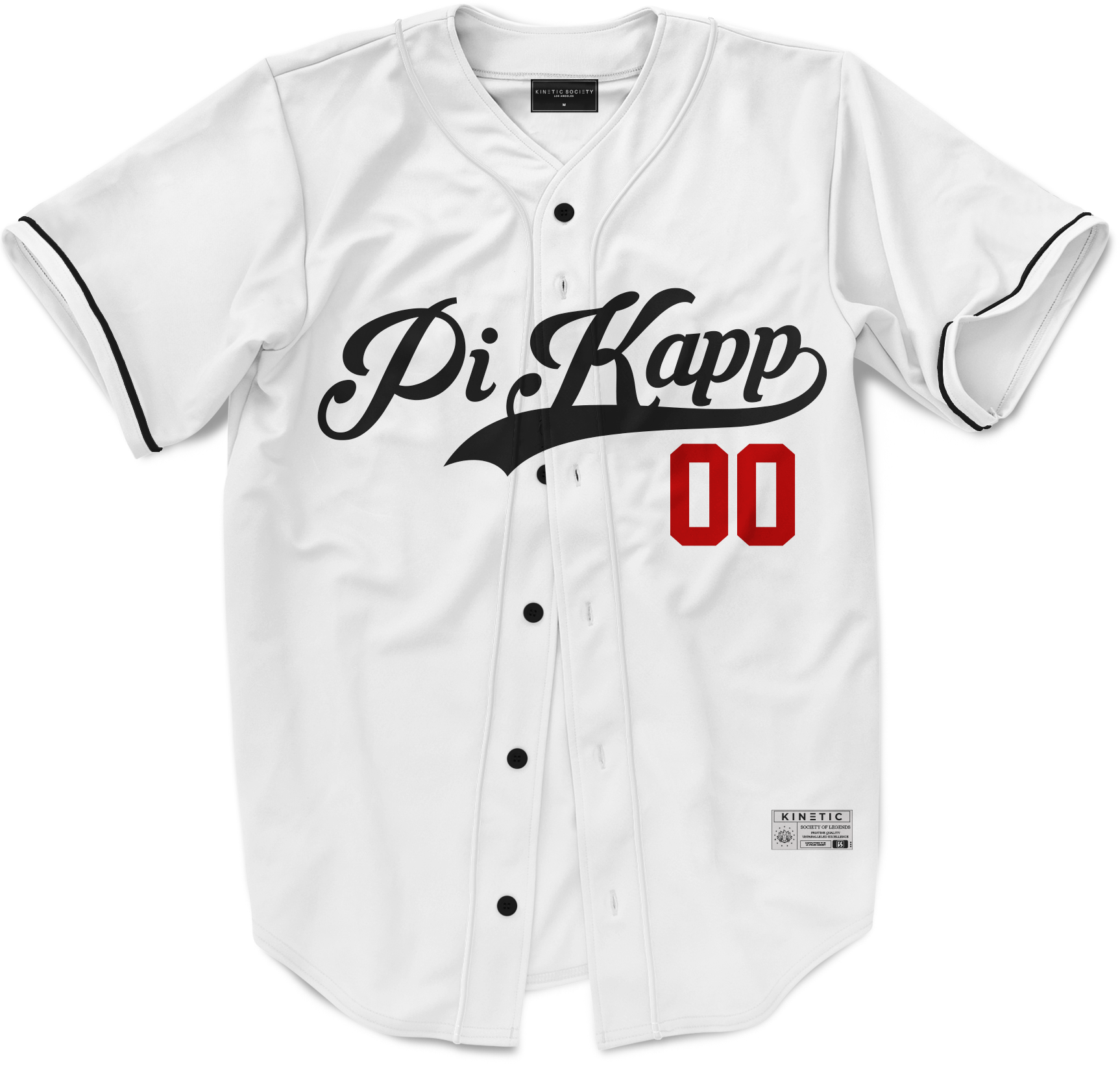 Pi Kappa Phi - Classic Ballpark Red Baseball Jersey