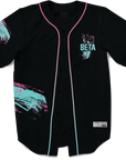 Beta Theta Pi - Miami Beach Splash Baseball Jersey - Kinetic Society