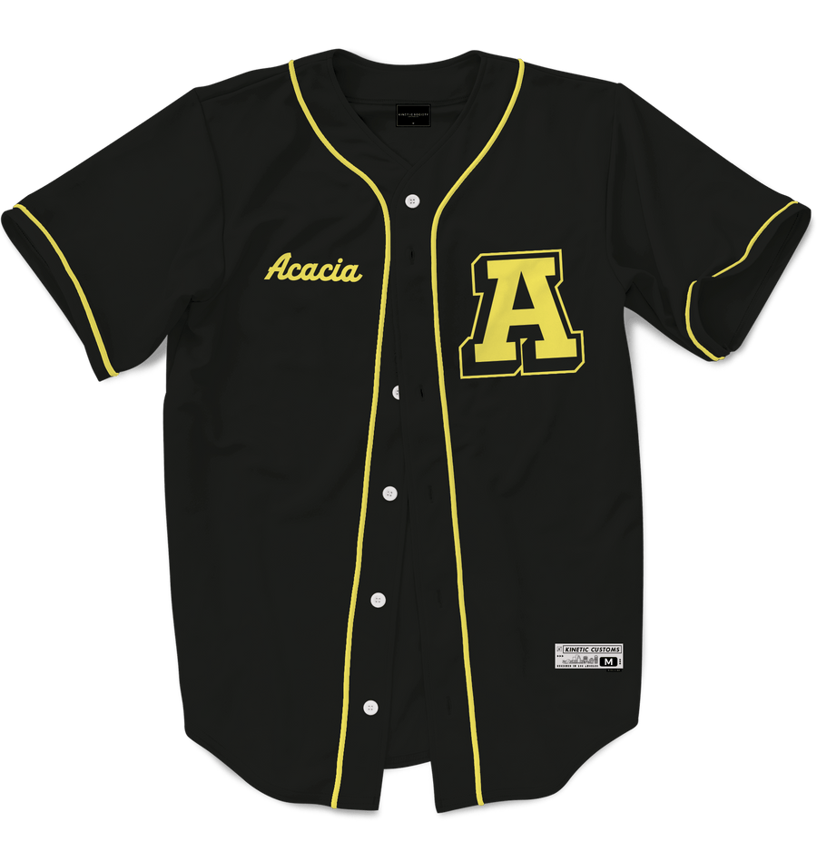 Acacia - The Block Baseball Jersey Premium Baseball Kinetic Society LLC 