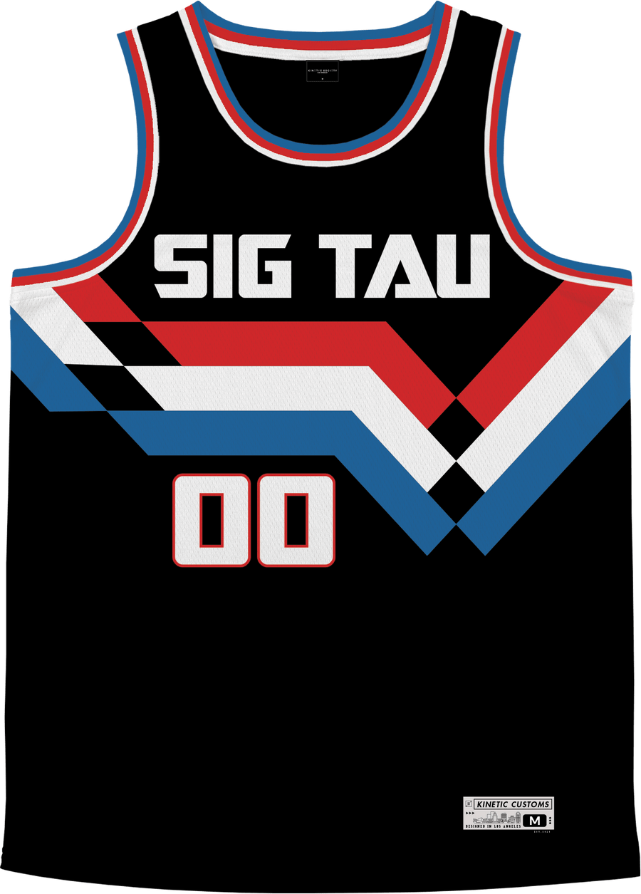 Sigma Tau Gamma - Victory Streak Basketball Jersey - Kinetic Society