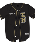 Sigma Nu - The Block Baseball Jersey Premium Baseball Kinetic Society LLC 