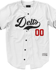 Delta Tau Delta - Classic Ballpark Red Baseball Jersey