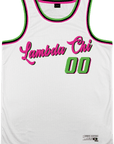 Lambda Chi Alpha - Bubble Gum Basketball Jersey - Kinetic Society
