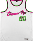 Sigma Nu - Bubble Gum Basketball Jersey - Kinetic Society