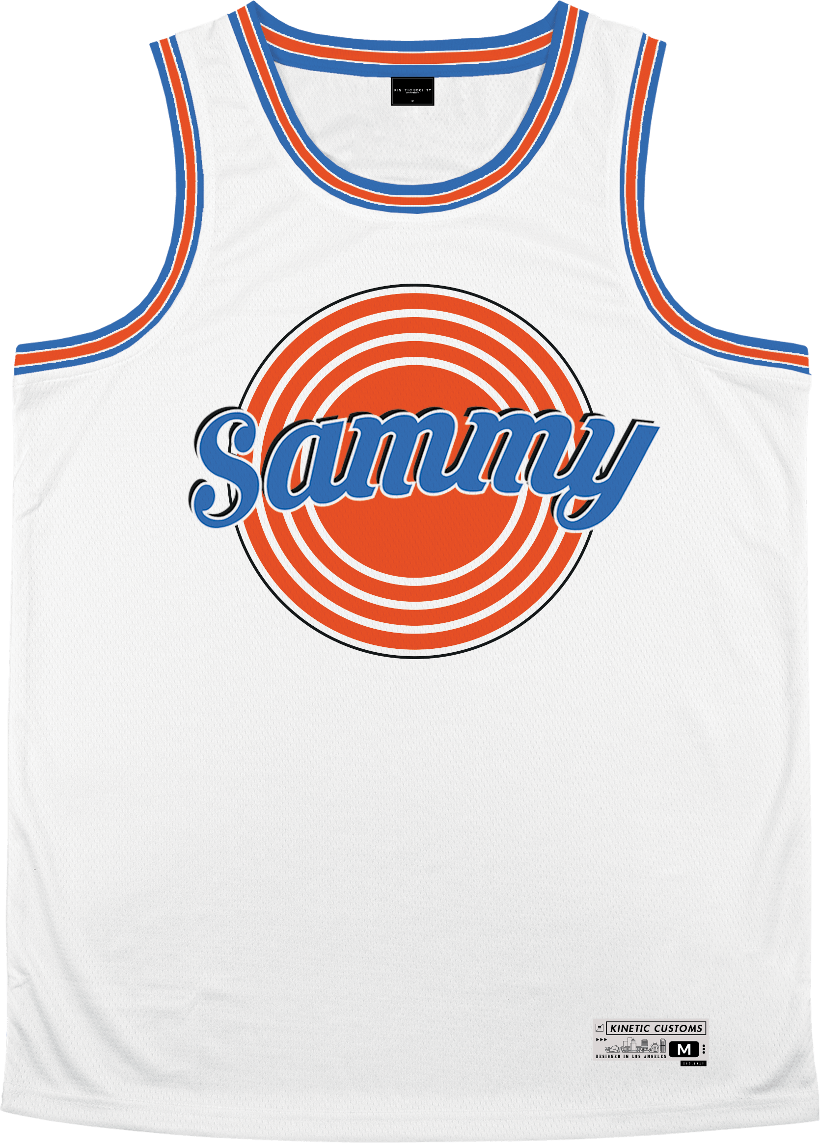 Sigma Alpha Mu - Vintage Basketball Jersey - Kinetic Society