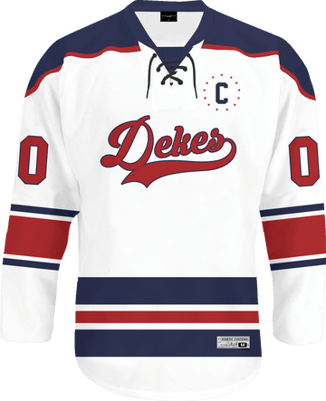 Delta Kappa Epsilon - Captain Hockey Jersey - Kinetic Society