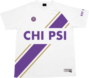Chi Psi - Home Team Soccer Jersey - Kinetic Society