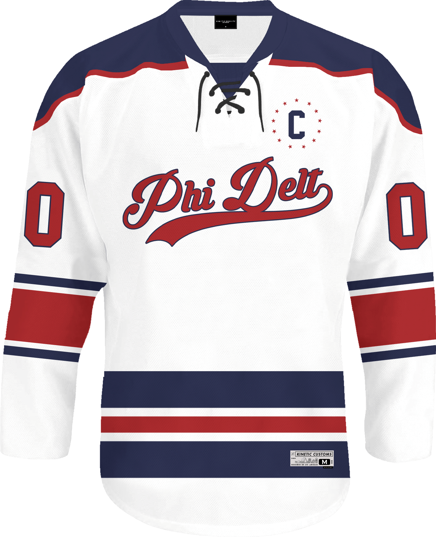 Phi Delta Theta - Captain Hockey Jersey - Kinetic Society
