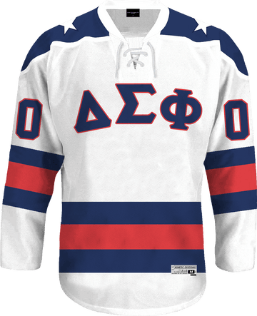 Delta Sigma Phi - Astro Hockey Jersey - Kinetic Society