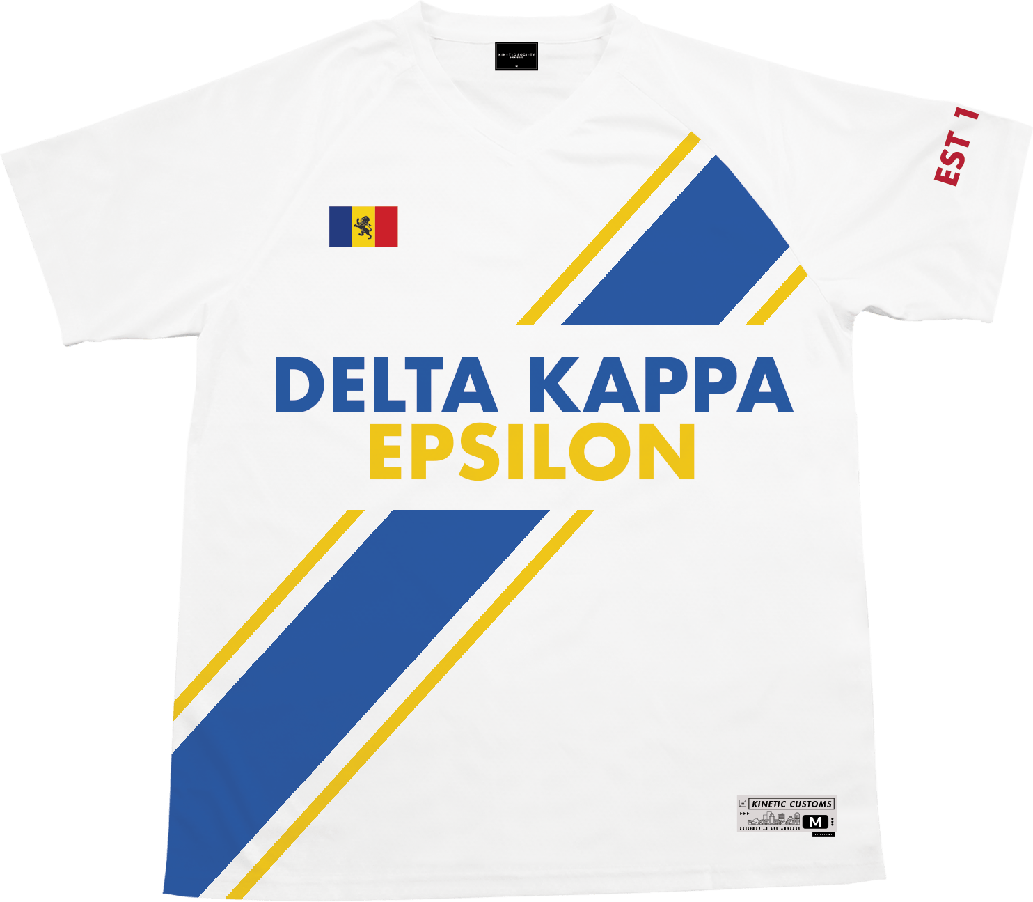 Delta Kappa Epsilon - Home Team Soccer Jersey - Kinetic Society