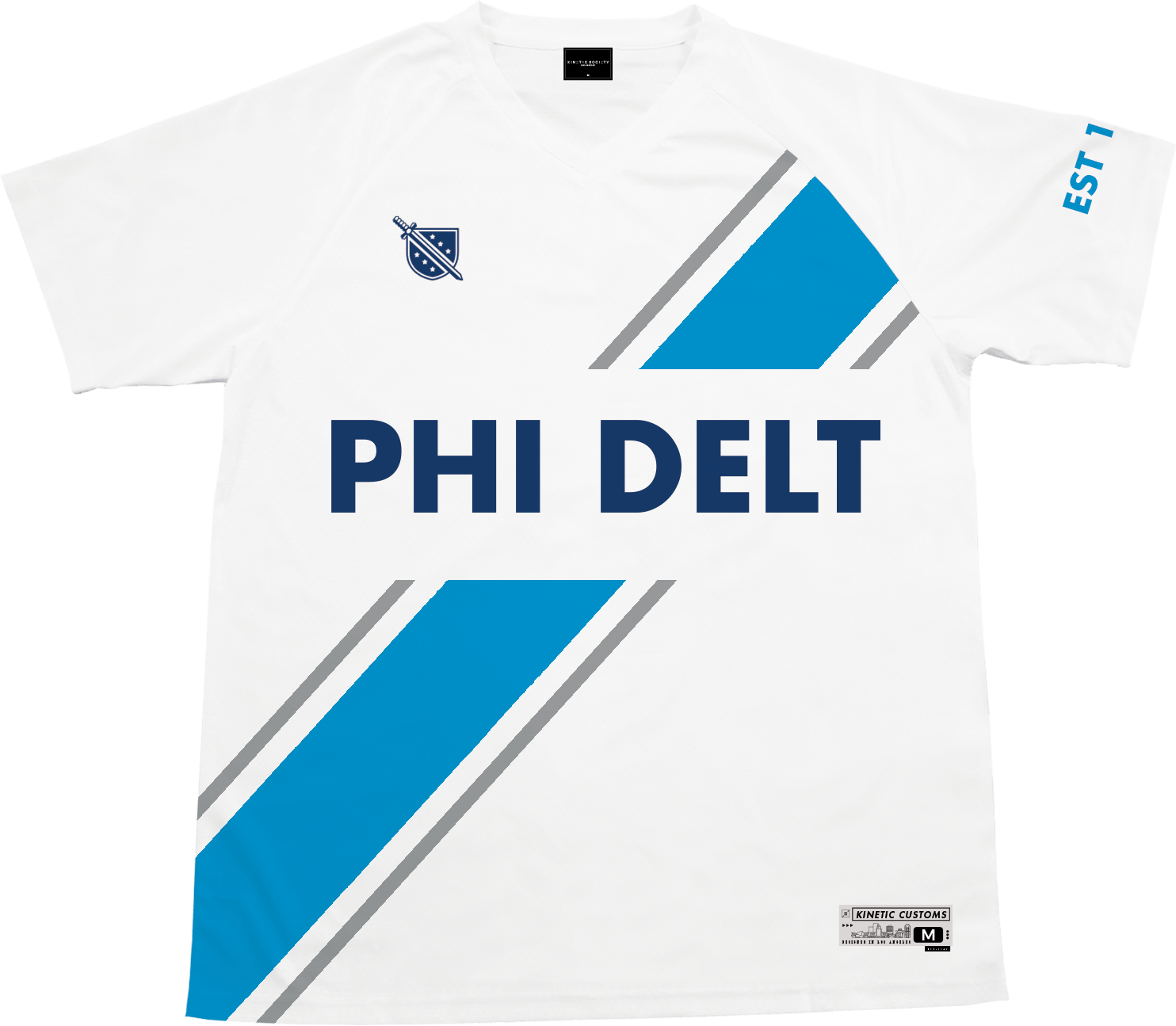 Phi Delta Theta - Home Team Soccer Jersey - Kinetic Society
