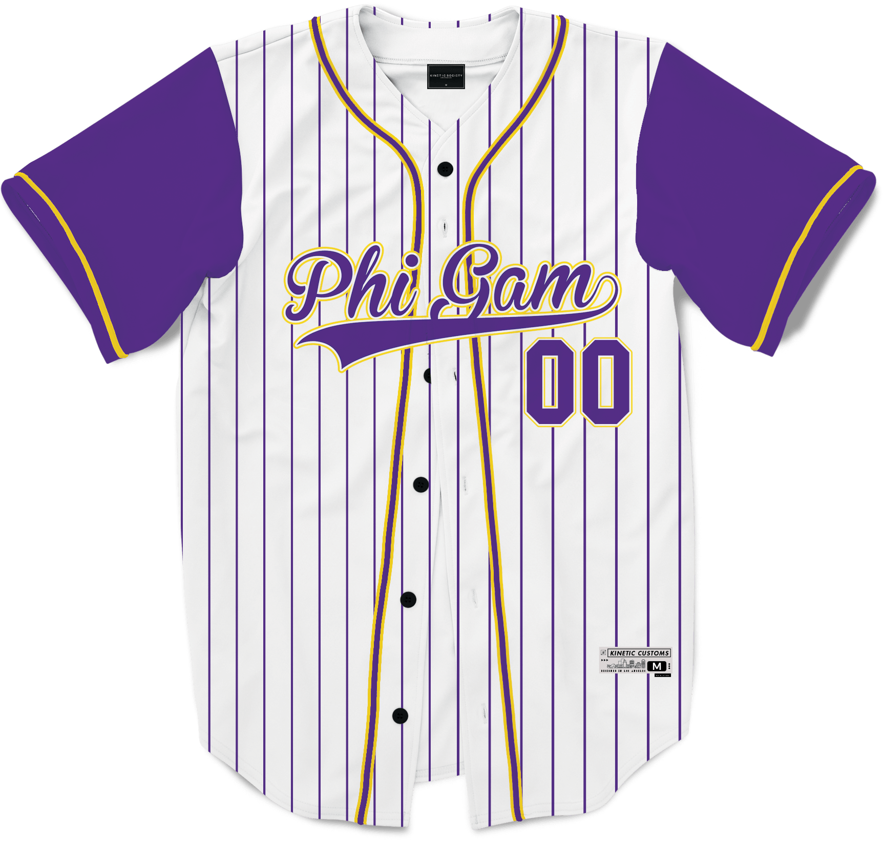 Phi Gamma Delta - House Baseball Jersey - Kinetic Society