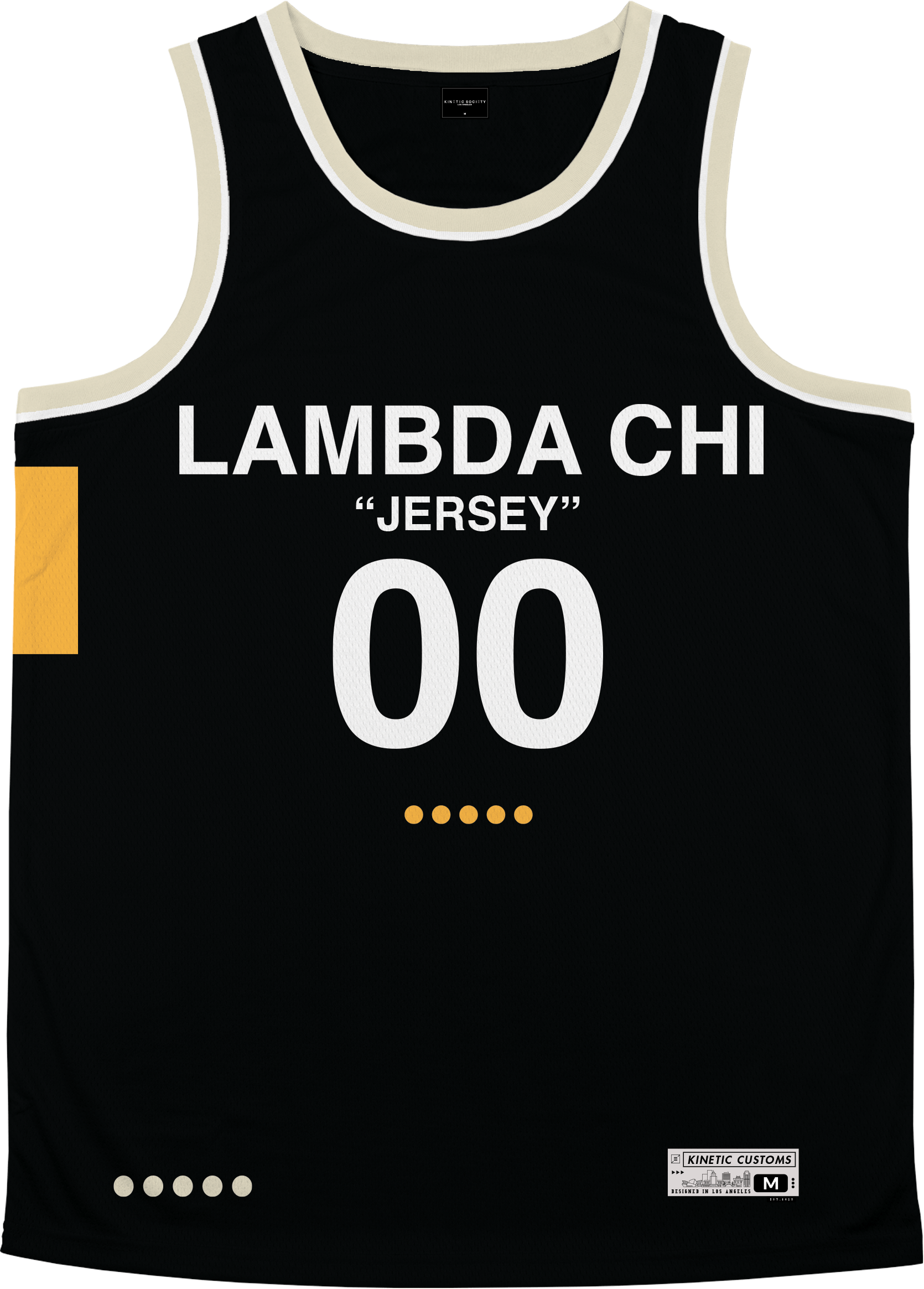 Lambda Chi Alpha - OFF-MESH Basketball Jersey - Kinetic Society