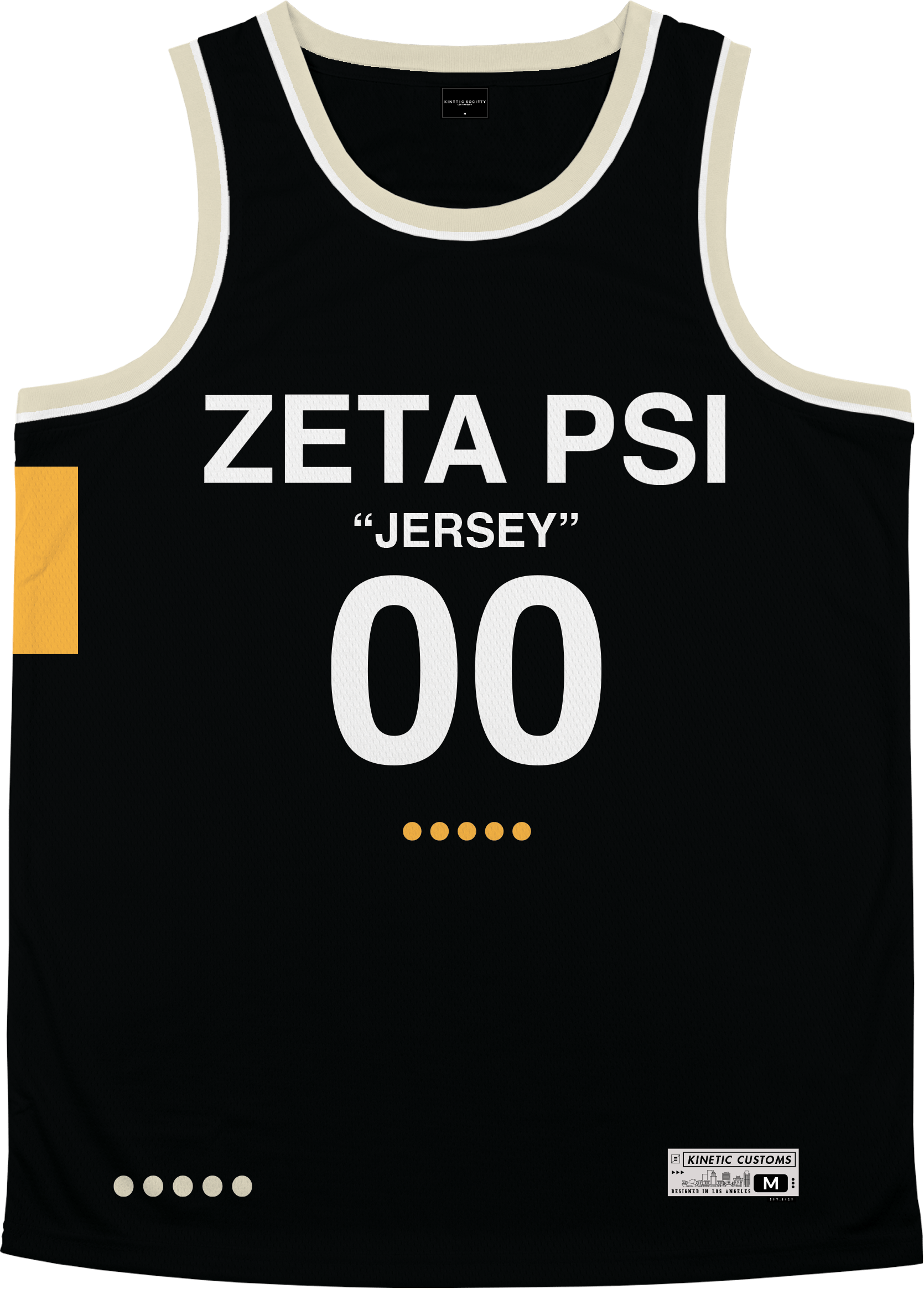 Zeta Psi - OFF-MESH Basketball Jersey - Kinetic Society