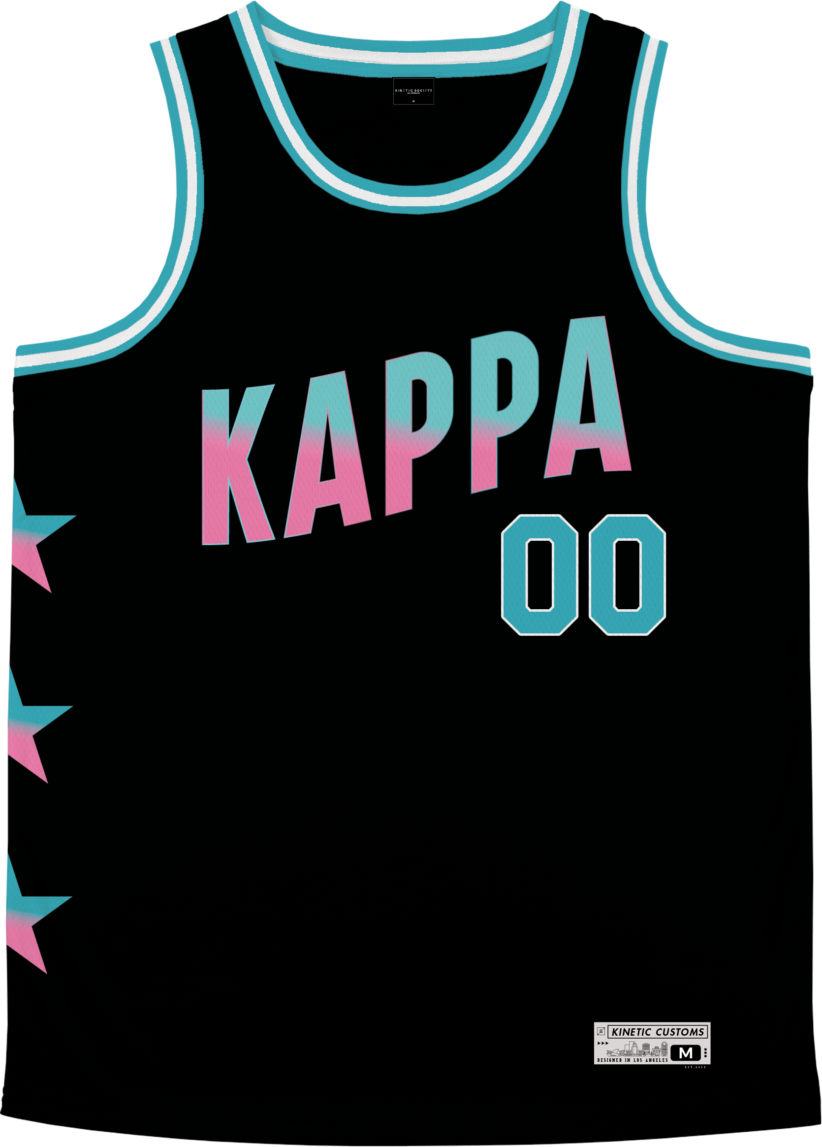 Kappa Kappa Gamma - Cotton Candy Basketball Jersey - Kinetic Society