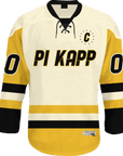 Pi Kappa Phi - Golden Cream Hockey Jersey - Kinetic Society
