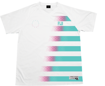 Phi Gamma Delta - White Candy Floss Soccer Jersey - Kinetic Society