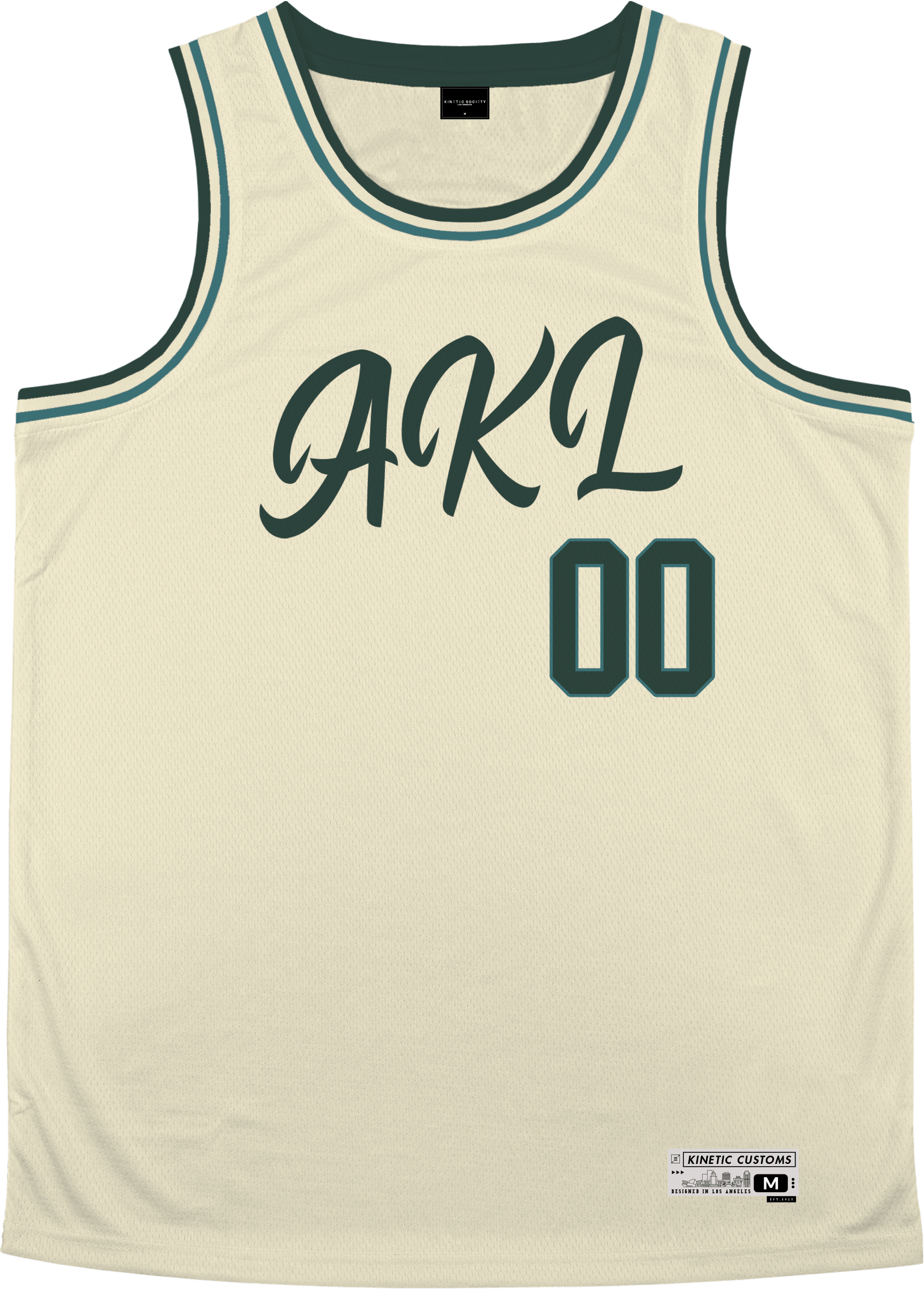 Alpha Kappa Lambda - Buttercream Basketball Jersey - Kinetic Society