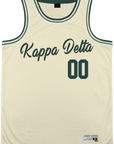 Kappa Delta - Buttercream Basketball Jersey - Kinetic Society