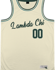 Lambda Chi Alpha - Buttercream Basketball Jersey - Kinetic Society