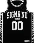 Sigma Nu - Zebra Flex Basketball Jersey - Kinetic Society