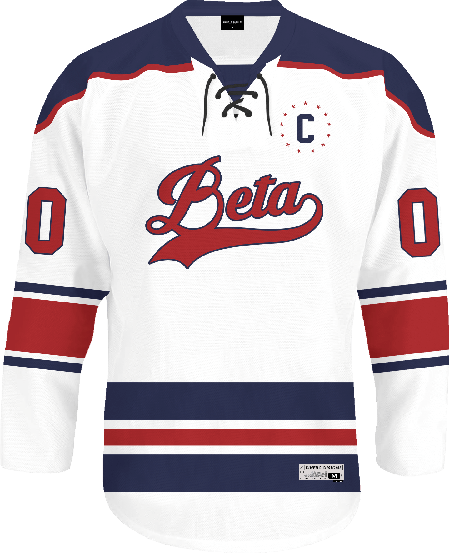Beta Theta Pi - Captain Hockey Jersey - Kinetic Society