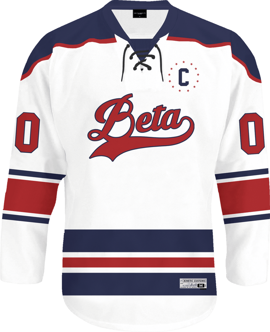 Beta Theta Pi - Captain Hockey Jersey - Kinetic Society