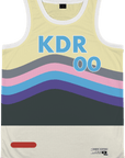 Kappa Delta Rho - Swirl Basketball Jersey - Kinetic Society