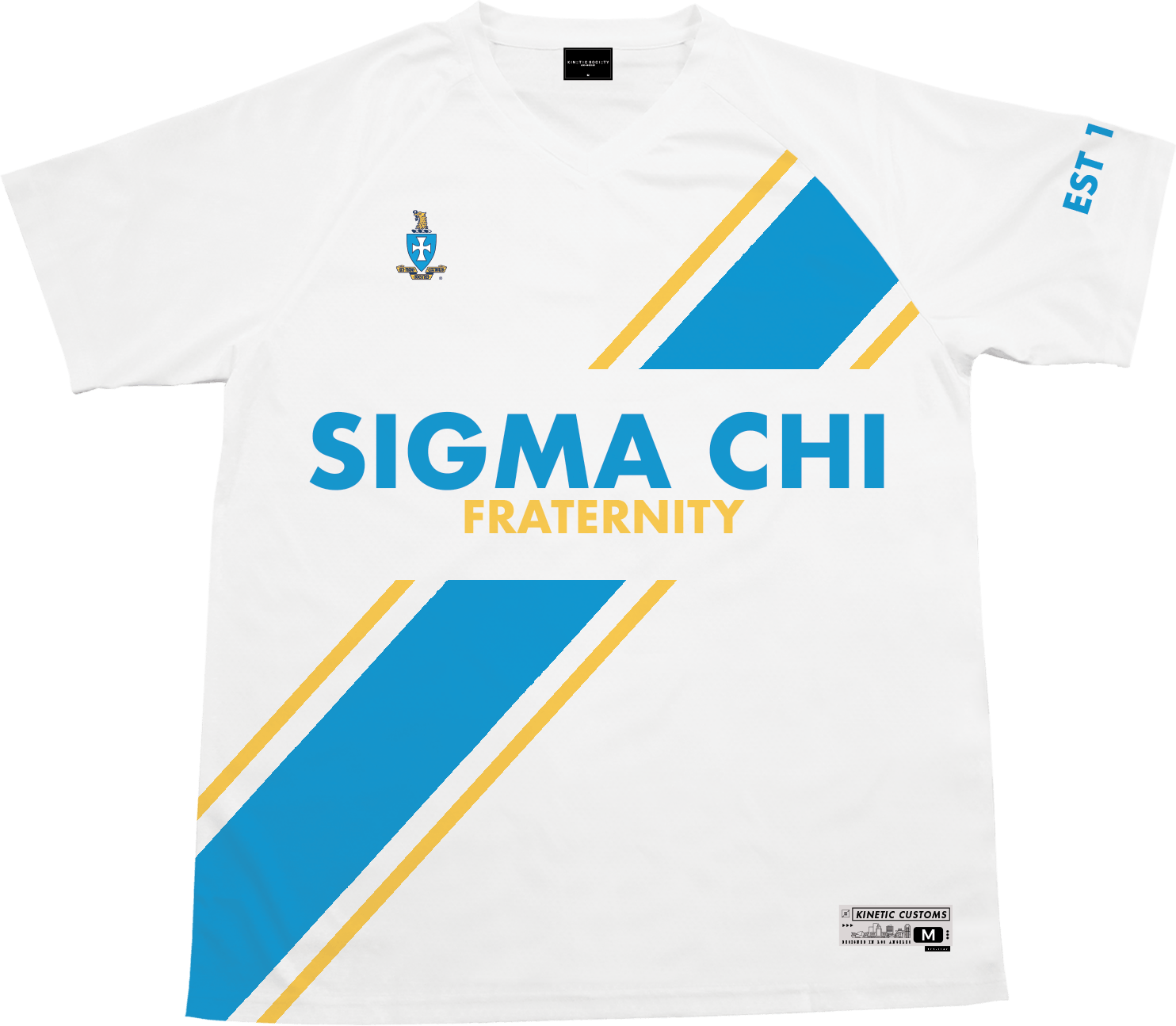 Sigma Chi - Home Team Soccer Jersey - Kinetic Society