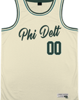 Phi Delta Theta - Buttercream Basketball Jersey - Kinetic Society