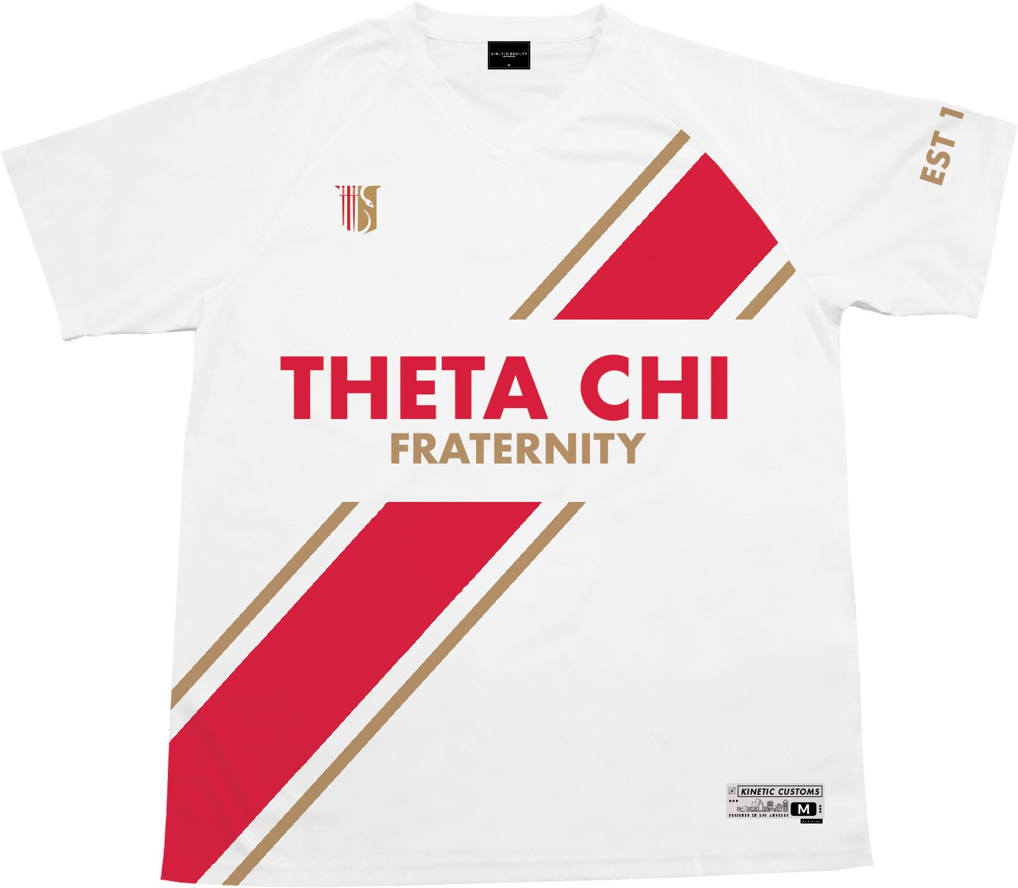 Theta Chi - Home Team Soccer Jersey - Kinetic Society