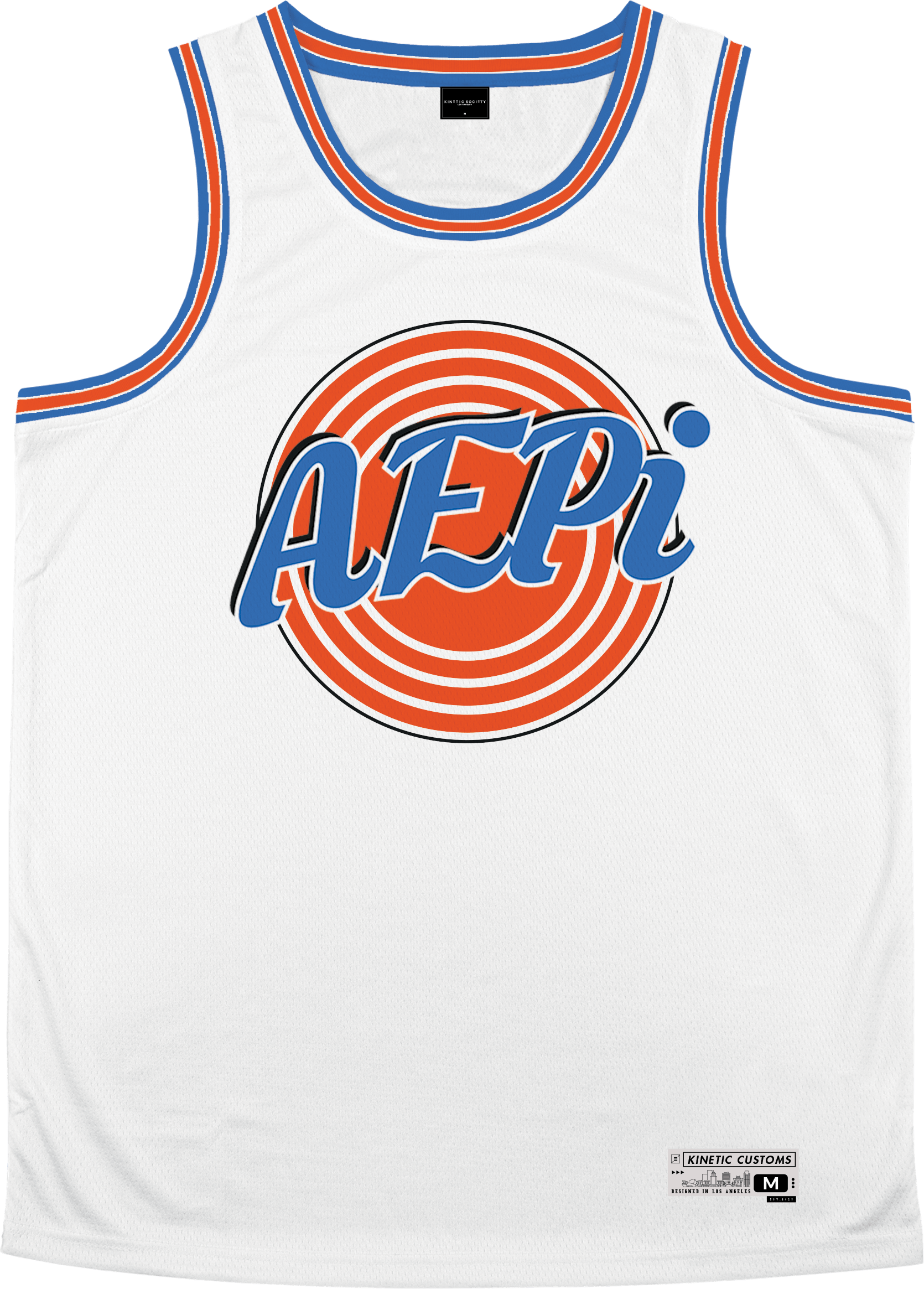 Alpha Epsilon Pi - Vintage Basketball Jersey - Kinetic Society