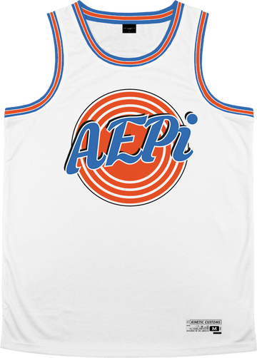 Alpha Epsilon Pi - Vintage Basketball Jersey - Kinetic Society
