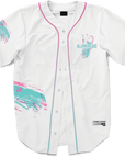 Alpha Sigma Phi - White Miami Beach Splash Baseball Jersey - Kinetic Society