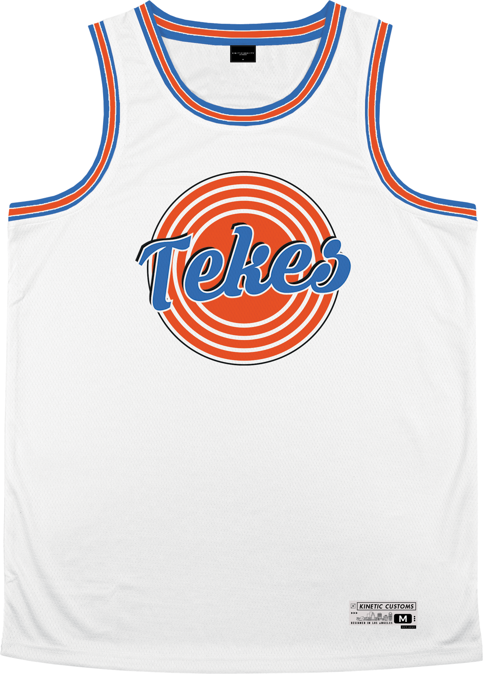 Tau Kappa Epsilon - Vintage Basketball Jersey - Kinetic Society