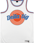 Delta Sigma Phi - Vintage Basketball Jersey - Kinetic Society