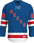 Delta Kappa Epsilon - Blue Legend Hockey Jersey - Kinetic Society