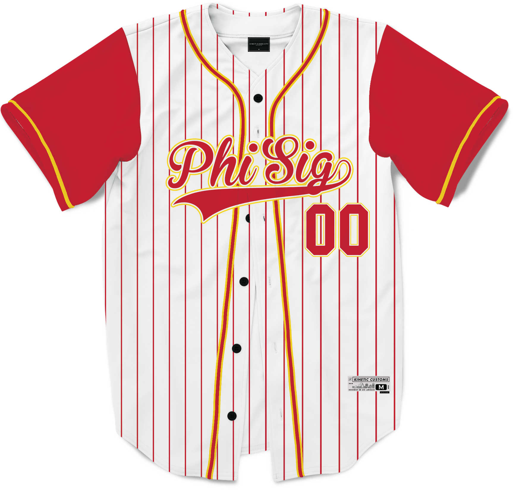 Phi Sigma Kappa - House Baseball Jersey - Kinetic Society